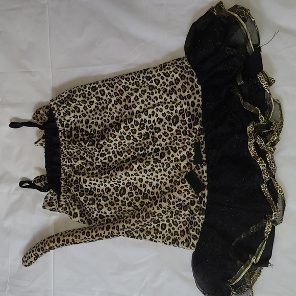 EUC Spirit Halloween🎃 Girls' Wild Cat Costume, Med. 8-10 🐆 Cute Leopard Outfit - Picture 13 of 16